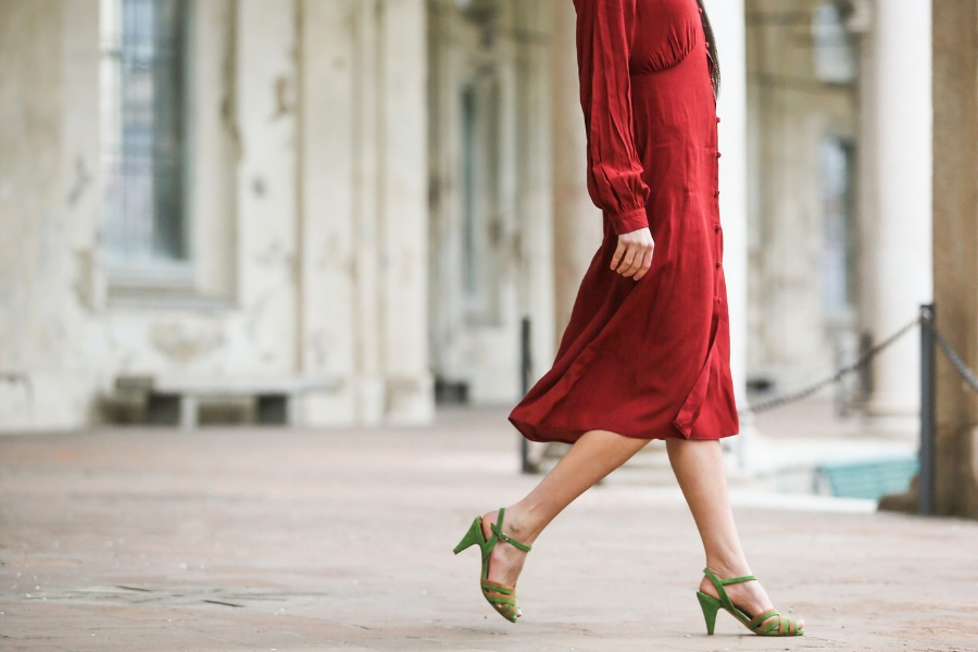 organizzare scarpe sandalo bella