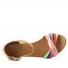 239515 Sandalo Musto Cuoio, Multicolor