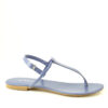 274521 Sandalo Infradito Flip Azzurro, Jeans