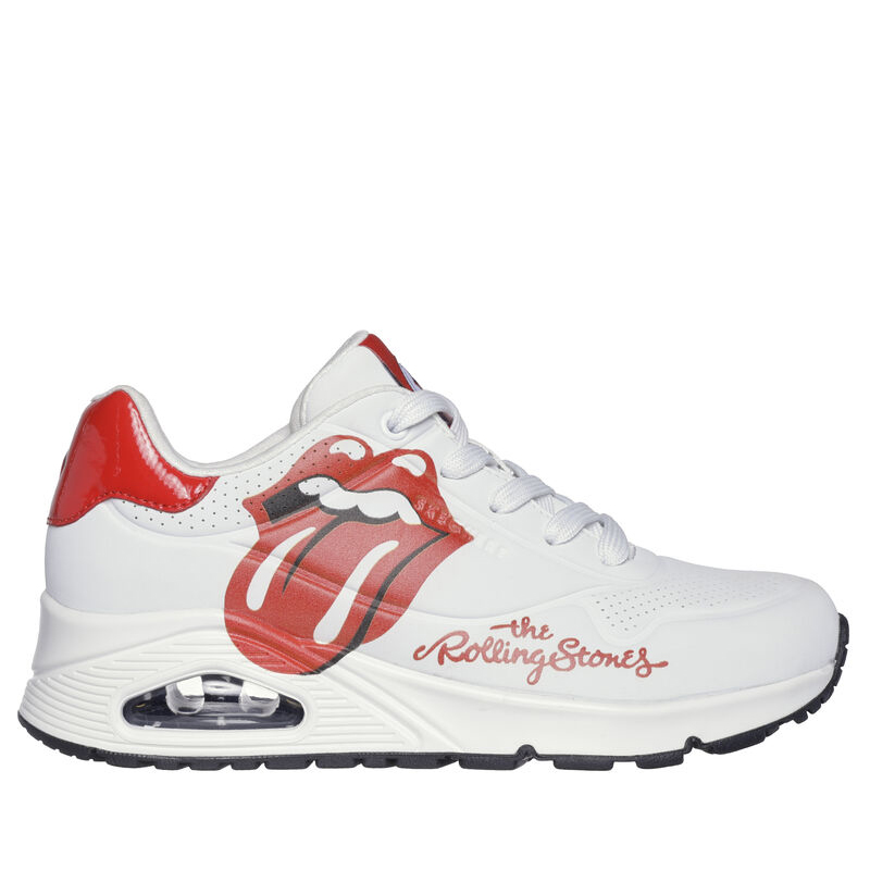 282250 Sneaker Uno Rolling Stones 177965 Bianco