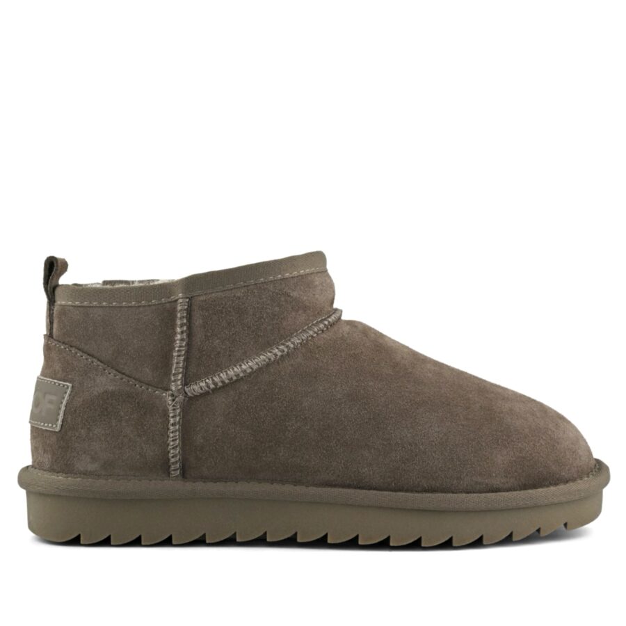 Short Sheepskin Boot Grigio
