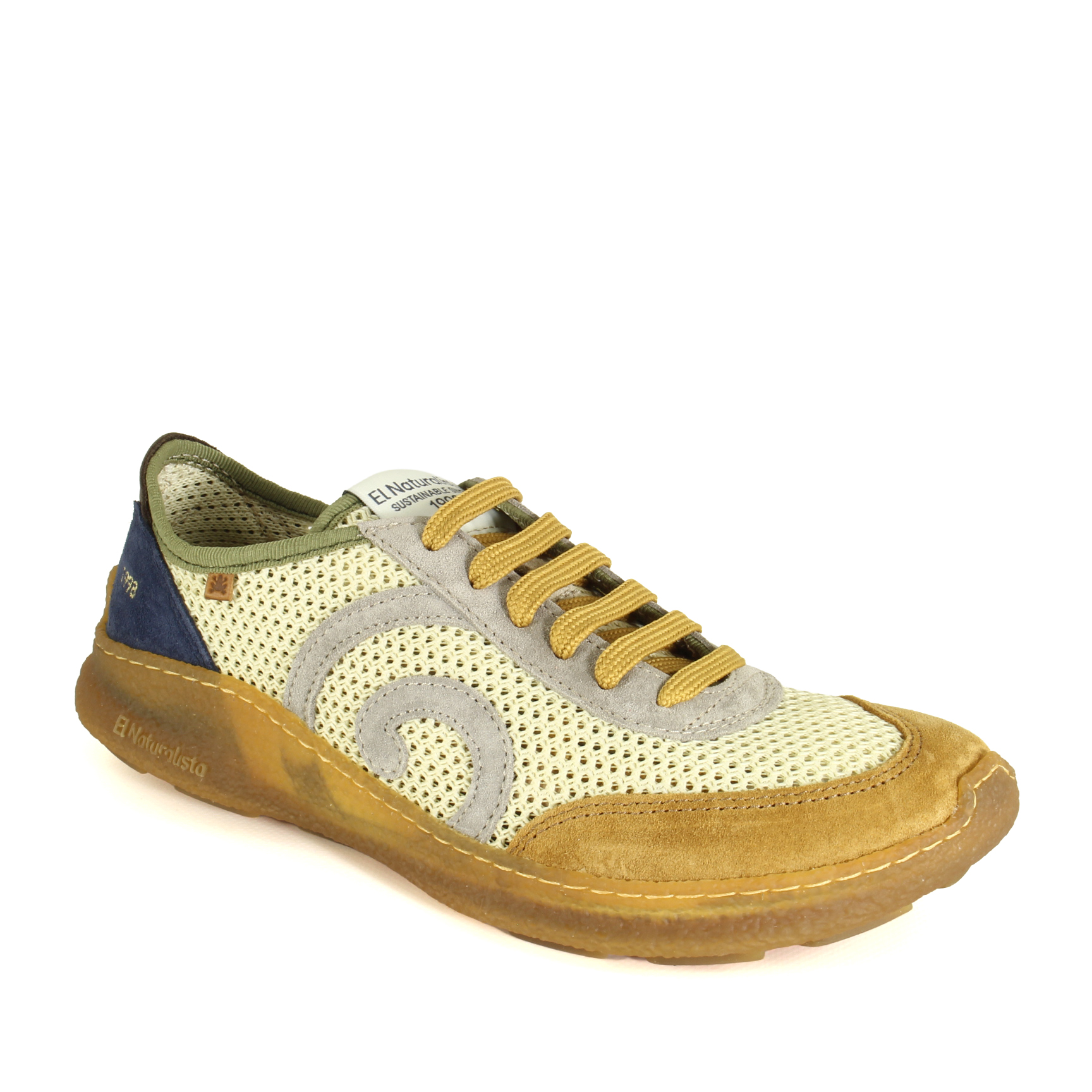 372200 Sneaker N5435C Beige, Multicolor