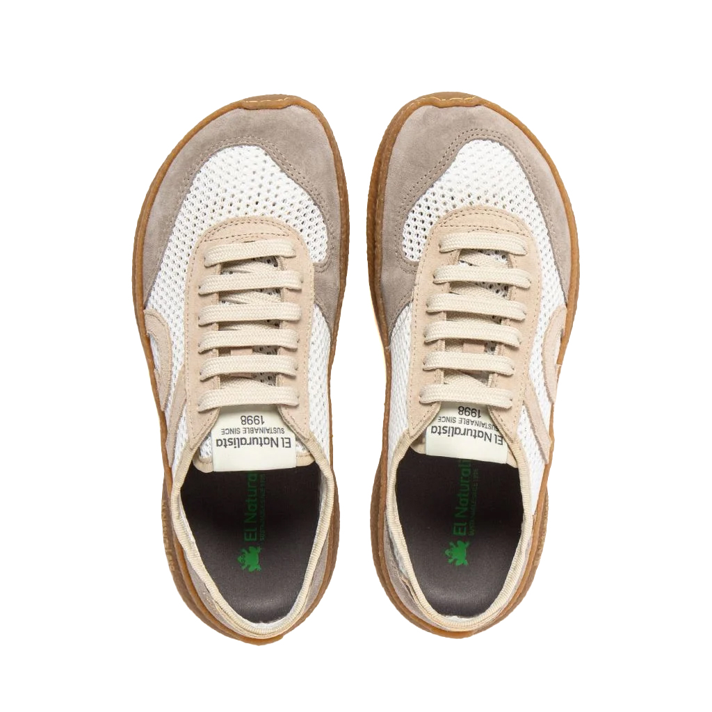 374208 Sneaker N5435C Beige, Multicolor